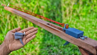 DIY slingshot craft - Homemade slingshot release