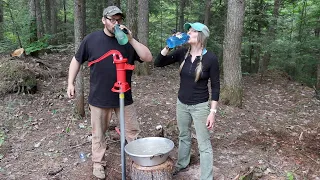 Is our new well water ANY GOOD?  Off-Grid at our remote property in the UP, Episode 14