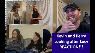 Americans React | HARRY ENFIELD AND CHUMS | Kevin and Perry Looking After Lucy | REACTION