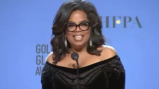 Oprah Winfrey Backstage at 2018 Golden Globes -- Watch Her Full Interview