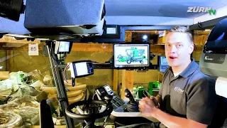 Walkaround EN | The new comfort cab for the ZÜRN 150 plot combine harvester