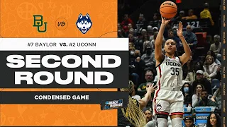 UConn vs. Baylor - Second Round NCAA Tournament extended highlights