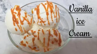 Homemade vanilla ice cream||whipping cream powder||Ice Cream Recipe||Tasty ish