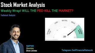 Weekly Wrap | Will the Fed kill the market??? #StockMarket analysis of #S&P500, #Nasdaq #Dow #stocks