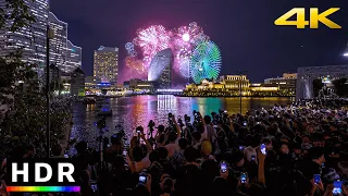 Packed to the Brim: Yokohama Fireworks Festival 2023 // 4K HDR