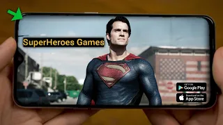 Top 5 Best SuperHero Games For Android & iOS | High Graphics