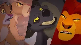 Mufasa rescue Simba and Nala - The Lion King (1994/2019)