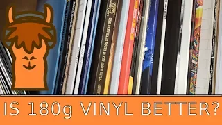 Does 180g Vinyl Sound Better? NOPE!