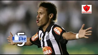 Neymar top 10 goals for Santos F. C.   #neymar #santosfc #top10goals #bestgoals