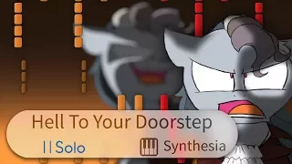 Hell To Your Doorstep - Count of Monte Cristo - |ANIMATED SOLO PIANO COVER| -- Synthesia HD
