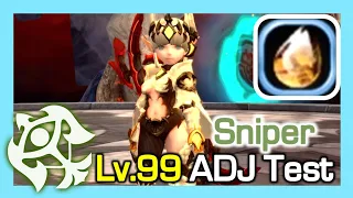 Lv99 Sniper ADJ STG20 Test (Ancient Skill Jade) / Dragon Nest Korea (2023 June)