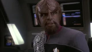 General Martok Asks Worf To Be Become His First Officer