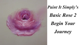 Learn to Paint a Basic Rose 2