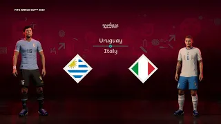 FIFA 23 - Uruguay vs Italy | Group Match | World Cup 1970 | K75 | PS5™ [4K60]