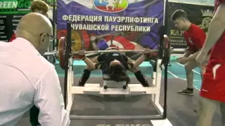 Петрова Анастасия - жим 162,5