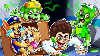 PAW Patrol ZOMBIE Is COMING?! Please Save Us! | Sad Story | PAW Patrol Ultimate Rescuse | Rainbow 3