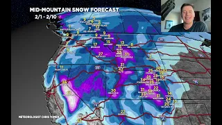 PM Mountain Weather Update 2/1, Meteorologist Chris Tomer