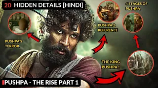 20 Amazing Hidden Details In PUSHPA - The Rise You Have Missed | Pushpa 1 | Allu Arjun