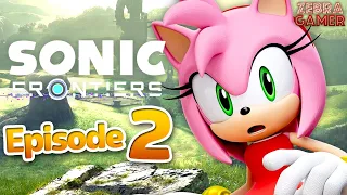 Sonic Frontiers Gameplay Walkthrough Part 2 - Amy! Kronos Island!