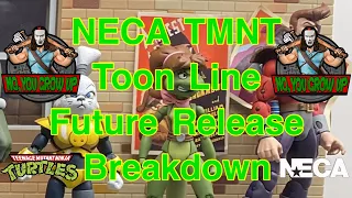 My Thoughts on NECA's TMNT Toon Line Future Releases