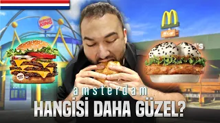 AMSTERDAM BURGER KING VS MC DONALDS!