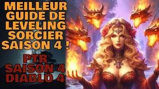 SAISON 4: le MEILLEUR BUILD pour RUSHER le NIVEAU 100 en SORCIER !!!