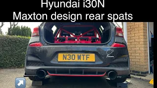 Hyundai i30N Maxton Design rear spats