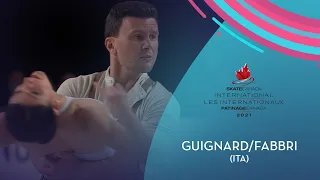 Guignard/Fabbri (ITA) | Ice Dance FD | Skate Canada International 2021 | #GPFigure