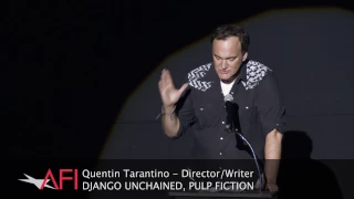 Quentin Tarantino introduces the Bruce Dern tribute reel at AFI FEST presented by Audi