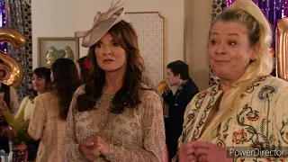 Coronation Street - Bernie and Linda's Cake Fight At Gemma and Chesney's Wedding Reception (29/5/23)