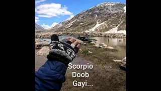 Crazy Water Crossings in #Spiti  | #Kaza | #Chandrataal | #Manali | #4K | #cb350