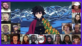 Giyu Tomioka Vs Rui Reaction Mashup | Demon Slayer Ep 20