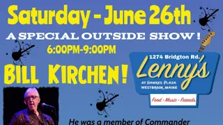 Bill Kirchen at Lenny's w Memphis Lightning 2021