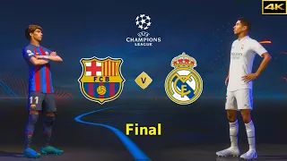 FIFA 23 - FC BARCELONA vs. REAL MADRID - UEFA CHAMPIONS LEAGUE FINAL 23/24