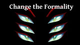 [Reupload] Change the formality Animation meme Gore and flashing colors warning