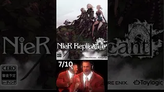 Ranking Every NIER COVER ART #shorts