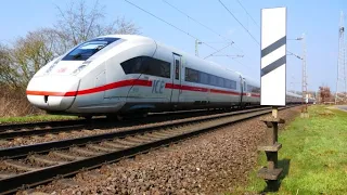 ICE 4 schnell bei Nienburg! -ICE4 in Highspeed!