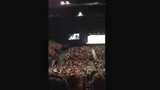 Marriage proposal at Mrs Brown's Boys Live in Brisbane.