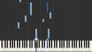 Charlene Soraia Wherever You Will Go [ Easy Piano Tutorial] Synthesia