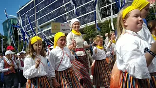 Procession in Estonian Song Festival