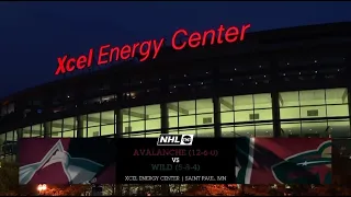 NHL on TNT intro to Colorado Avalanche @ Minnesota Wild (Alex Faust from Bally Sports in the booth)