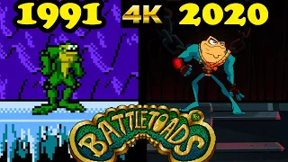 Evolution of Battletoads games (1991-2020) All different versions + Battletoads in other games