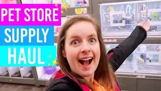 I Bought All Of Them * Pet Supply Shopping Haul *