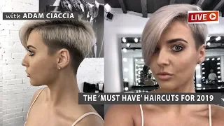 How to Cut a Pixie New York Style on Episode #56 of HairTube© with Adam Ciaccia