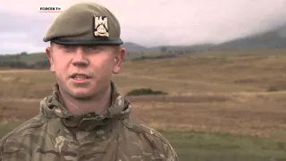 British Soldiers Get Muddy On Live Firing Exercise | Forces TV