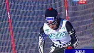 Semi finals World Cup sprint Asiago 2001 Milaine Theriault and Beckie Scott