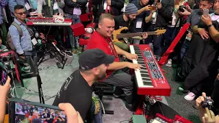 NAMM 2019 JESUS MOLINA PERFORMANCES/Nord Booth/Anaheim,CA