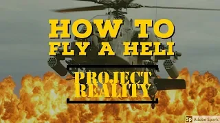 HOW TO FLY HELI Project Reality