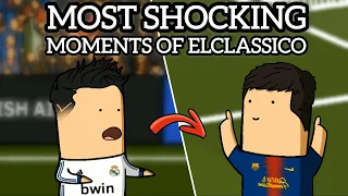 Most shocking moments in el Classico