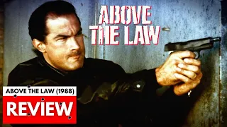 Above the Law (1988) CLASSIC FILM REVIEW | Steven Seagal Action Movie | Plus Shout-out!